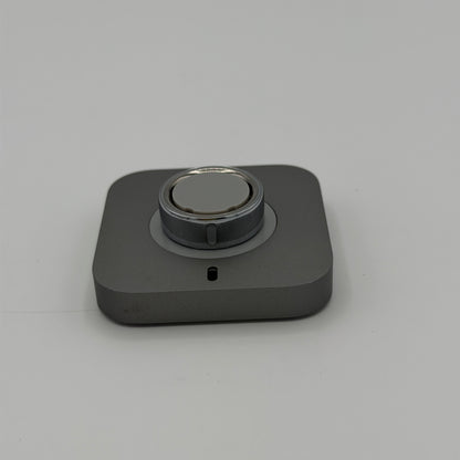 Oura Ring 4 Smart Ring Size 7 Black Silver with Charger and Base