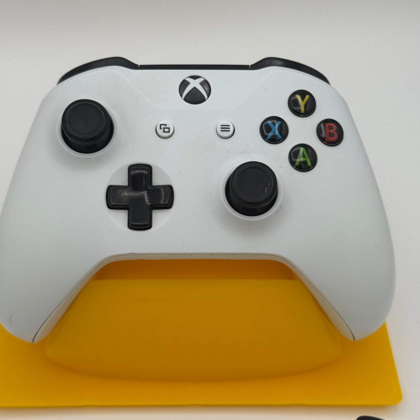 Lot of 2 Microsoft Xbox One Controllers Black Used Stick Drift