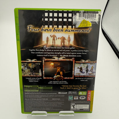 Xbox Dungeons & Dragons Heroes CIB