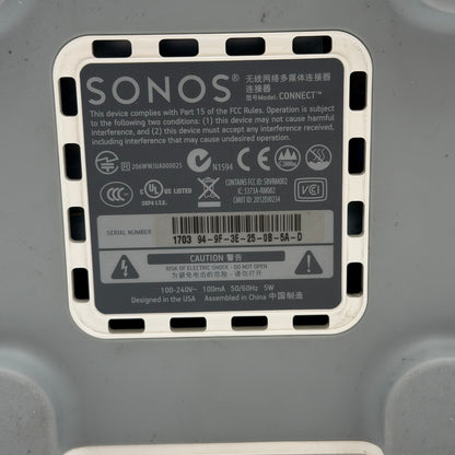 SONOS Connect Gen1 (S1) Digital Media Streamer