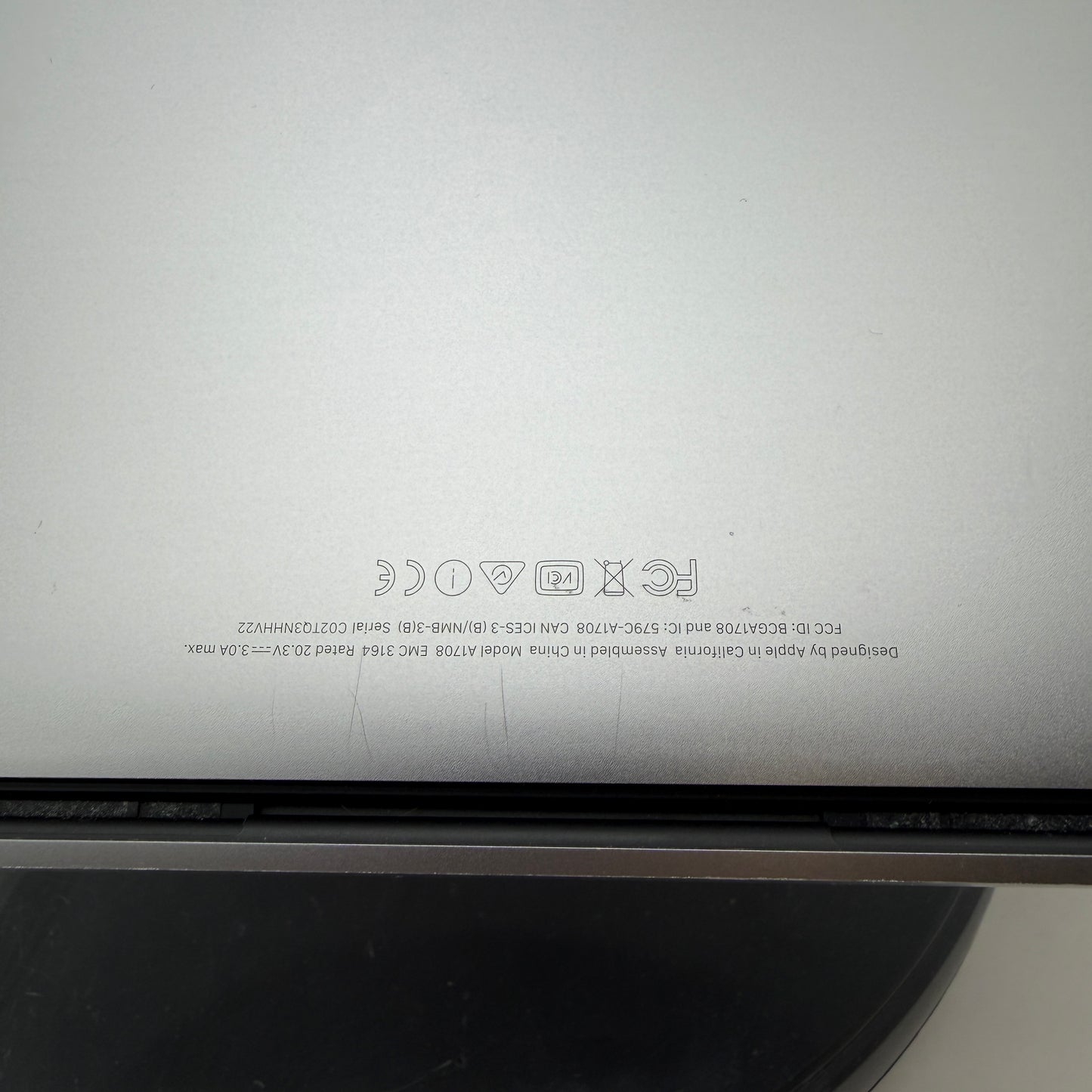 Apple MacBook Pro 13" A1708 2017 Laptop 8GB 128GB SSD For Parts or Repair