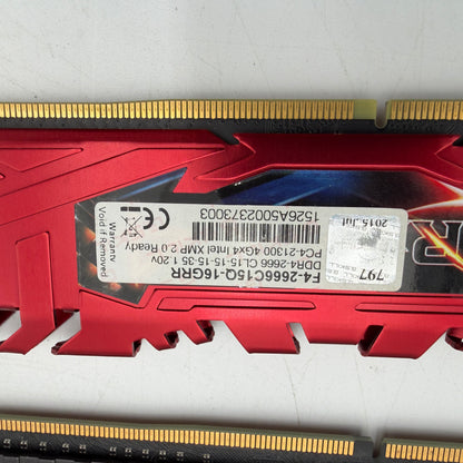 Lot of FOR PARTS OR REPAIR DDR4 RAM RIPJAWS KINGSTON VENGEANCE