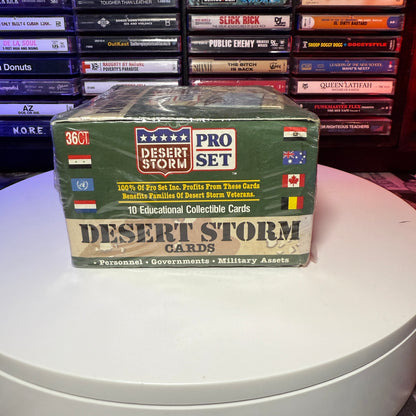 1991 Factory Sealed Pro Set Desert Storm Cards BOX!