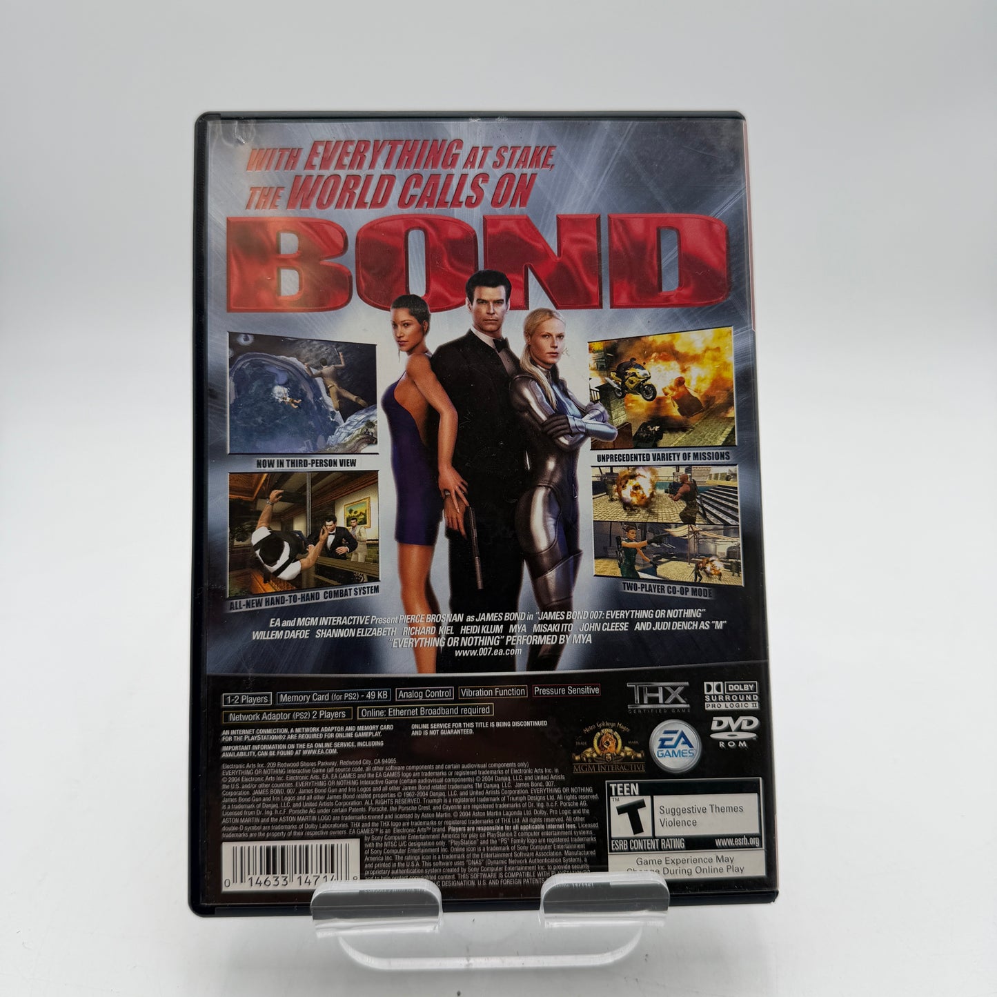 Playstation 2 007 Everything or Nothing Video Game with Box