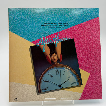After Hours Laserdisc DVD Disc Silver Used