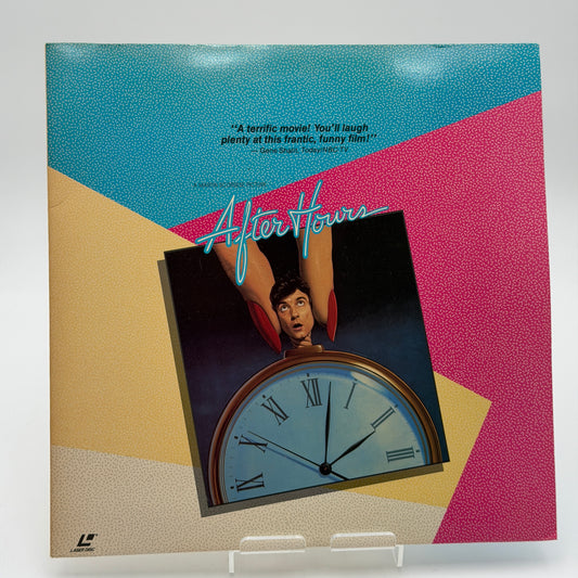 After Hours Laserdisc DVD Disc Silver Used