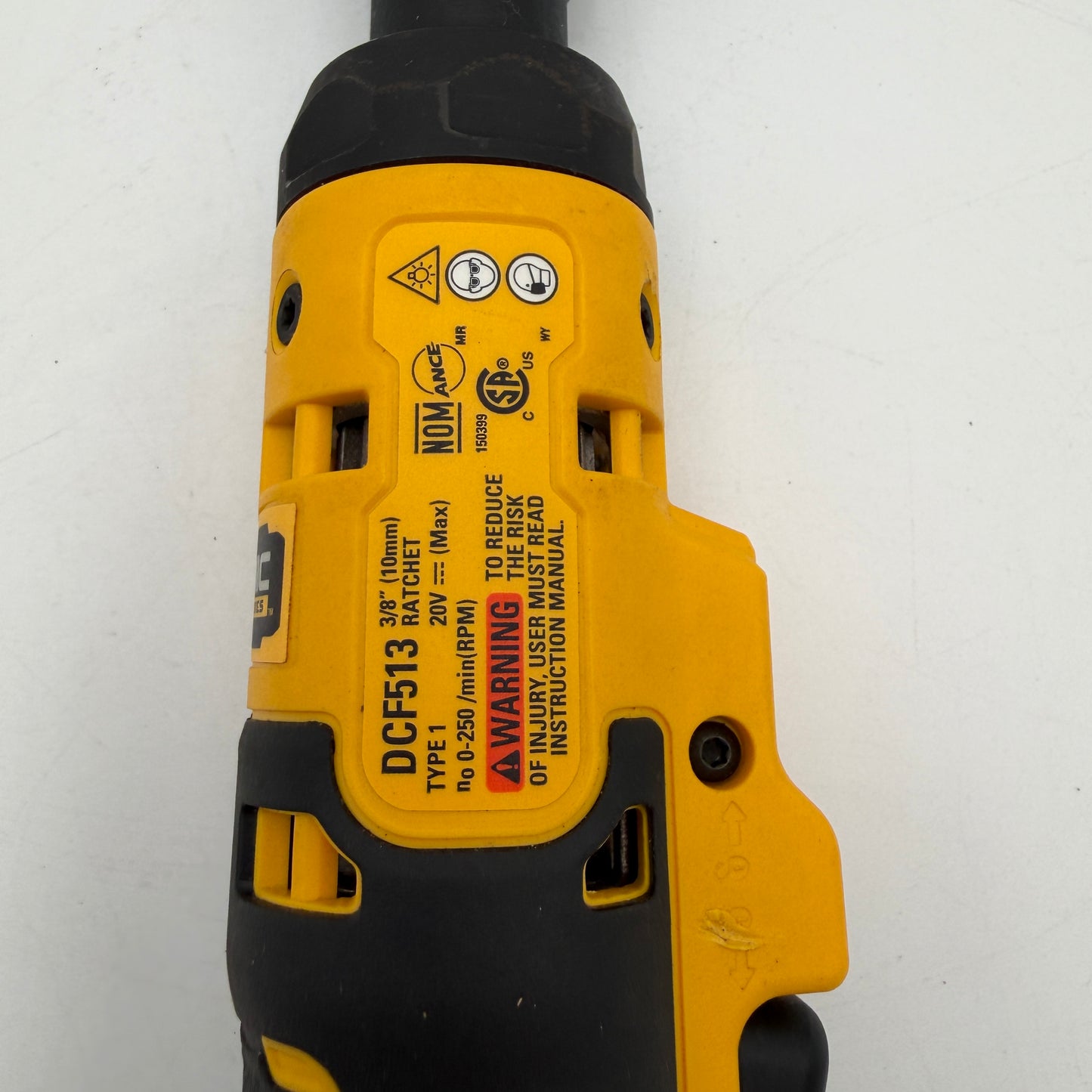 DeWalt DCF513 Atomic Compact Series 3/8 Inch Ratchet TOOL ONLY