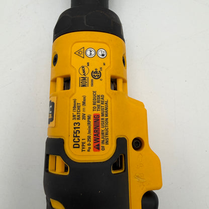 DeWalt DCF513 Atomic Compact Series 3/8 Inch Ratchet TOOL ONLY