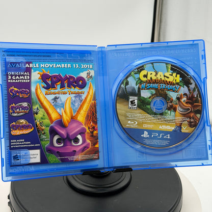 Crash Bandicoot N. Sane Trilogy for PlayStation Version, Used with Box