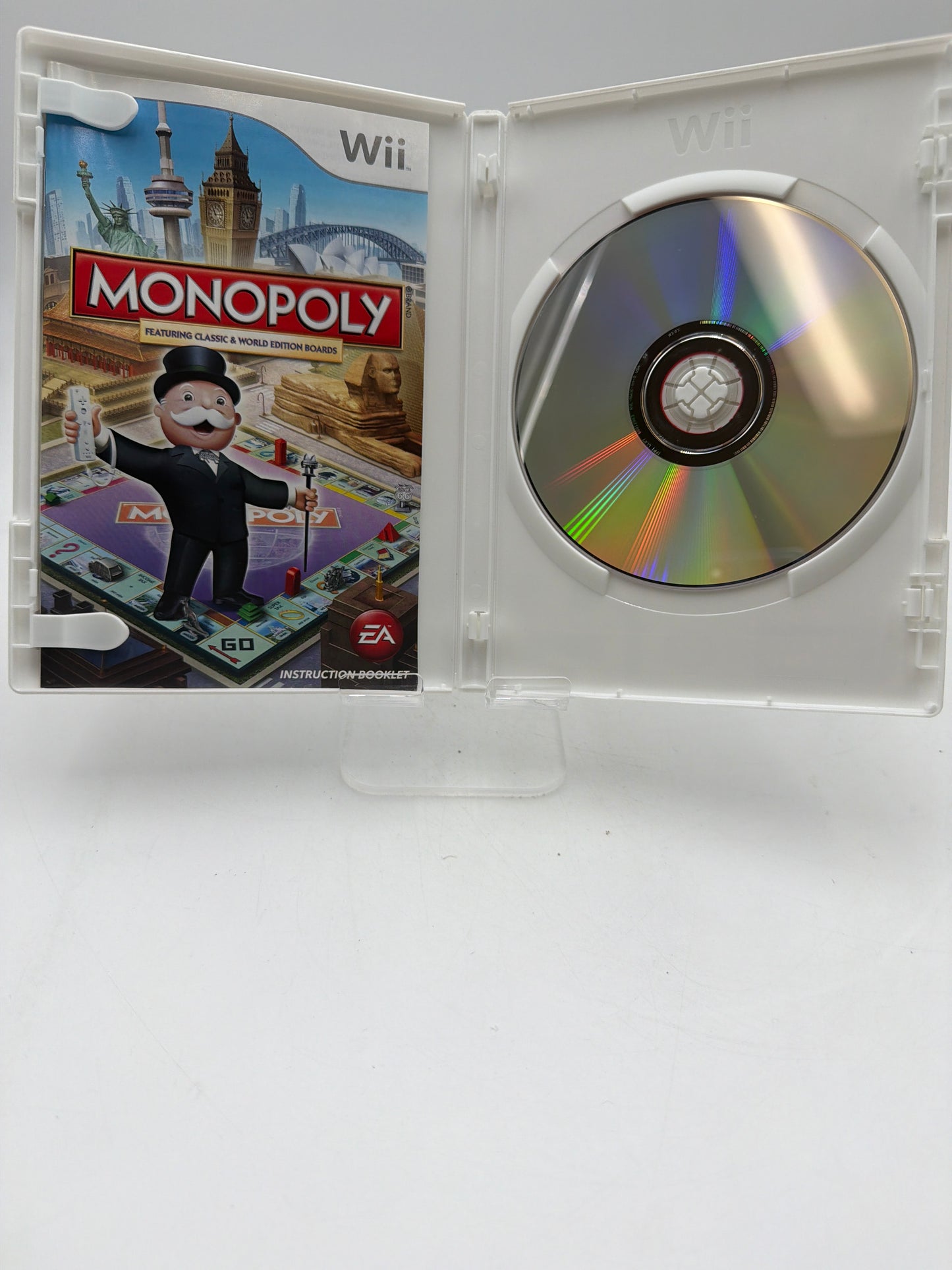 Wii Monopoly Video Game with Box