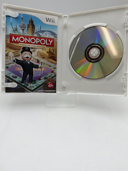 Wii Monopoly Video Game with Box