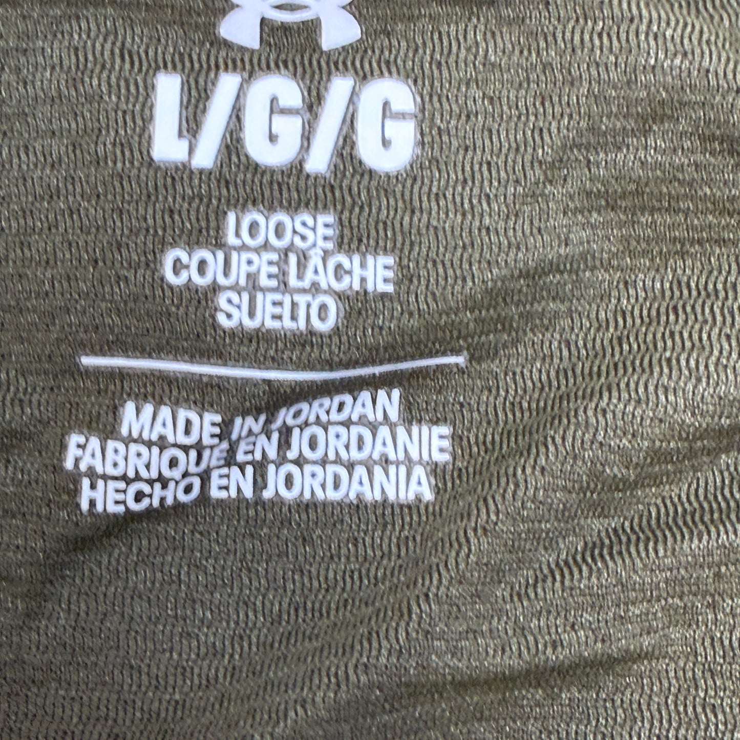 NWT Under Armour Project Rock Iso-Chill Long Sleeve Shirt Olive Green Large