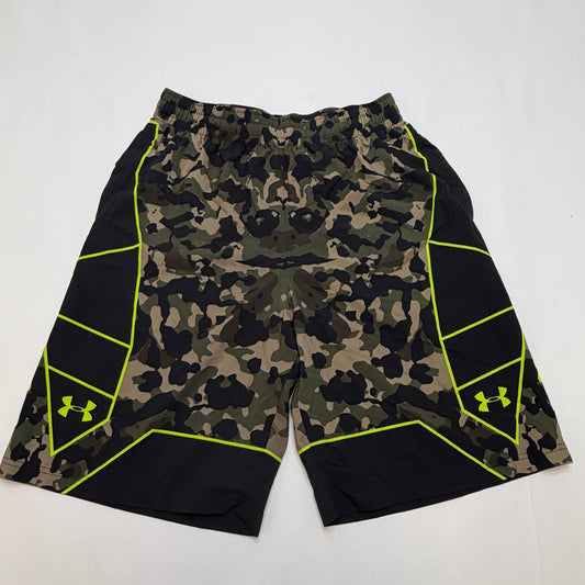 Under Armour Men's Large Camo Athletic Training Shorts READ