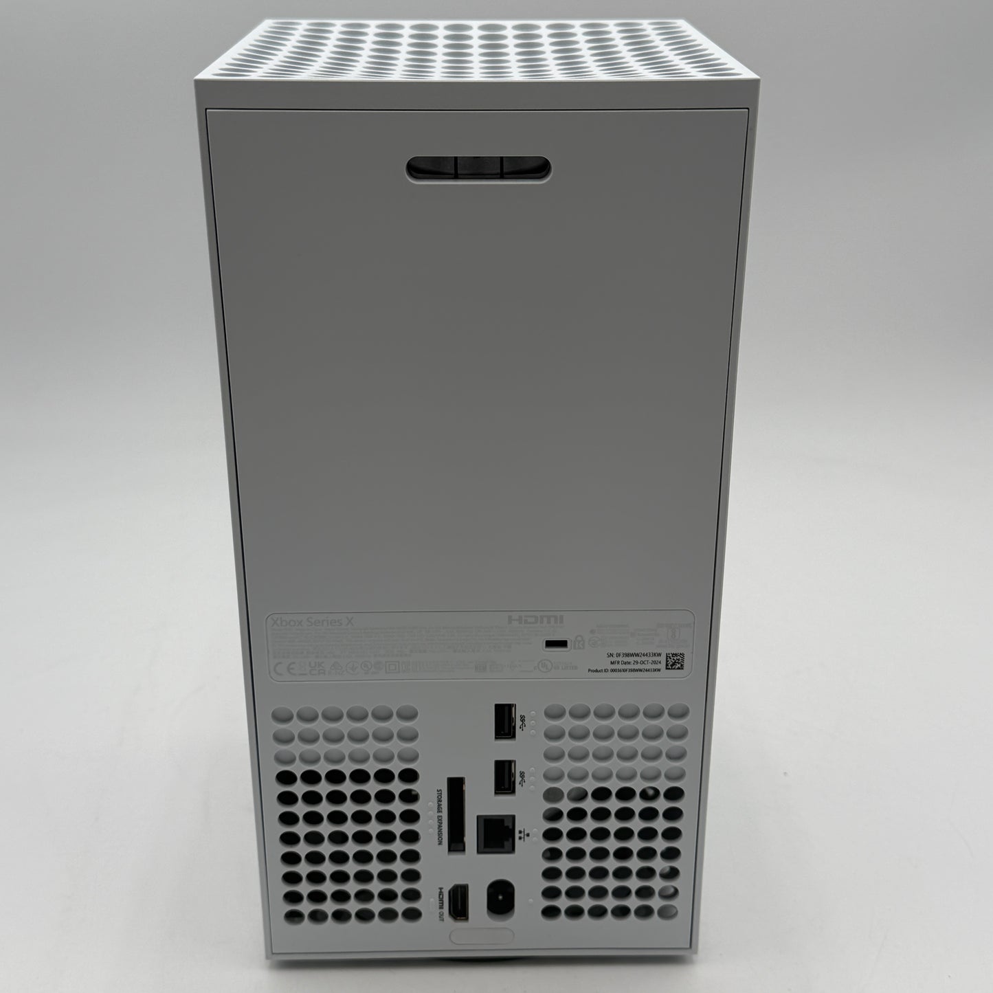 Used Microsoft Xbox Series X 1882 Digital 1TB Console White