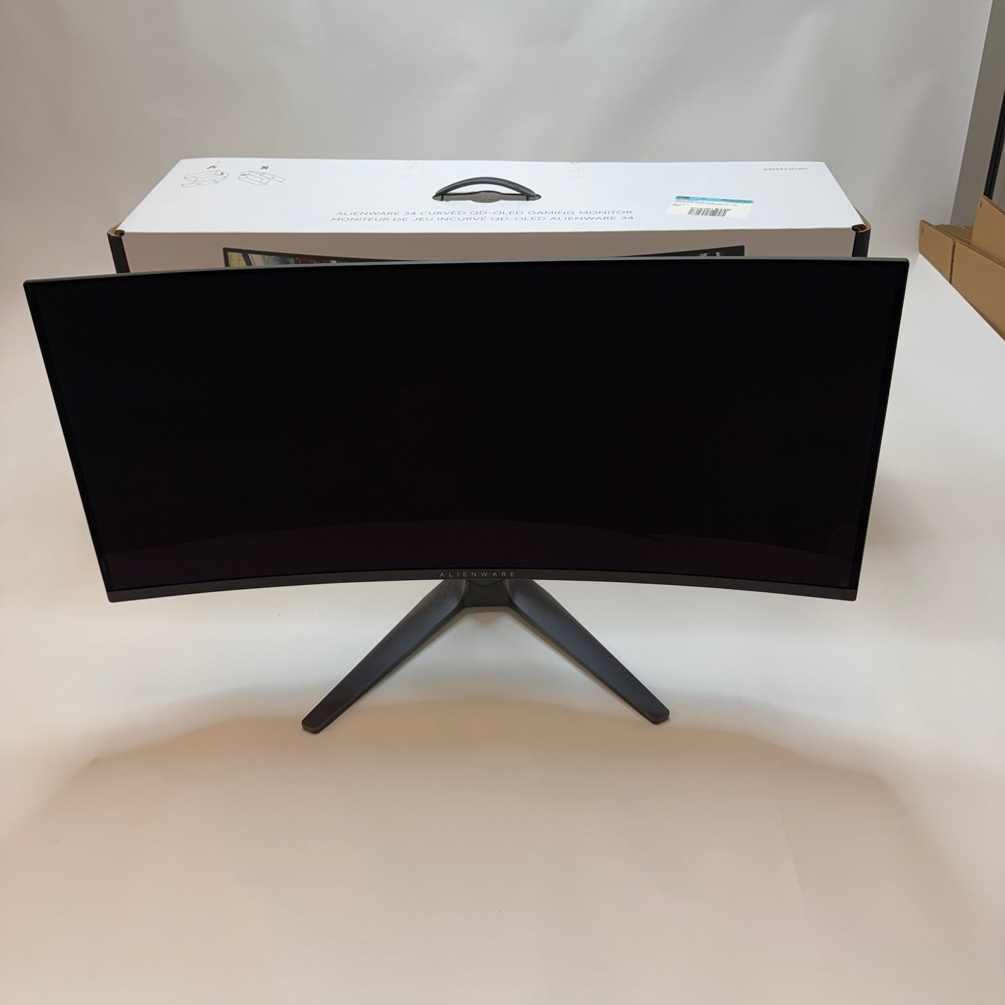 Alienware 34" AW3423DWF QD-OLED 2022 Monitor - Black