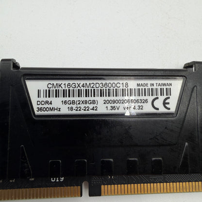 Crossair Vengeance LPX 16GB (2 x 8GB) PC4-28800 DDR4-3600 Memory