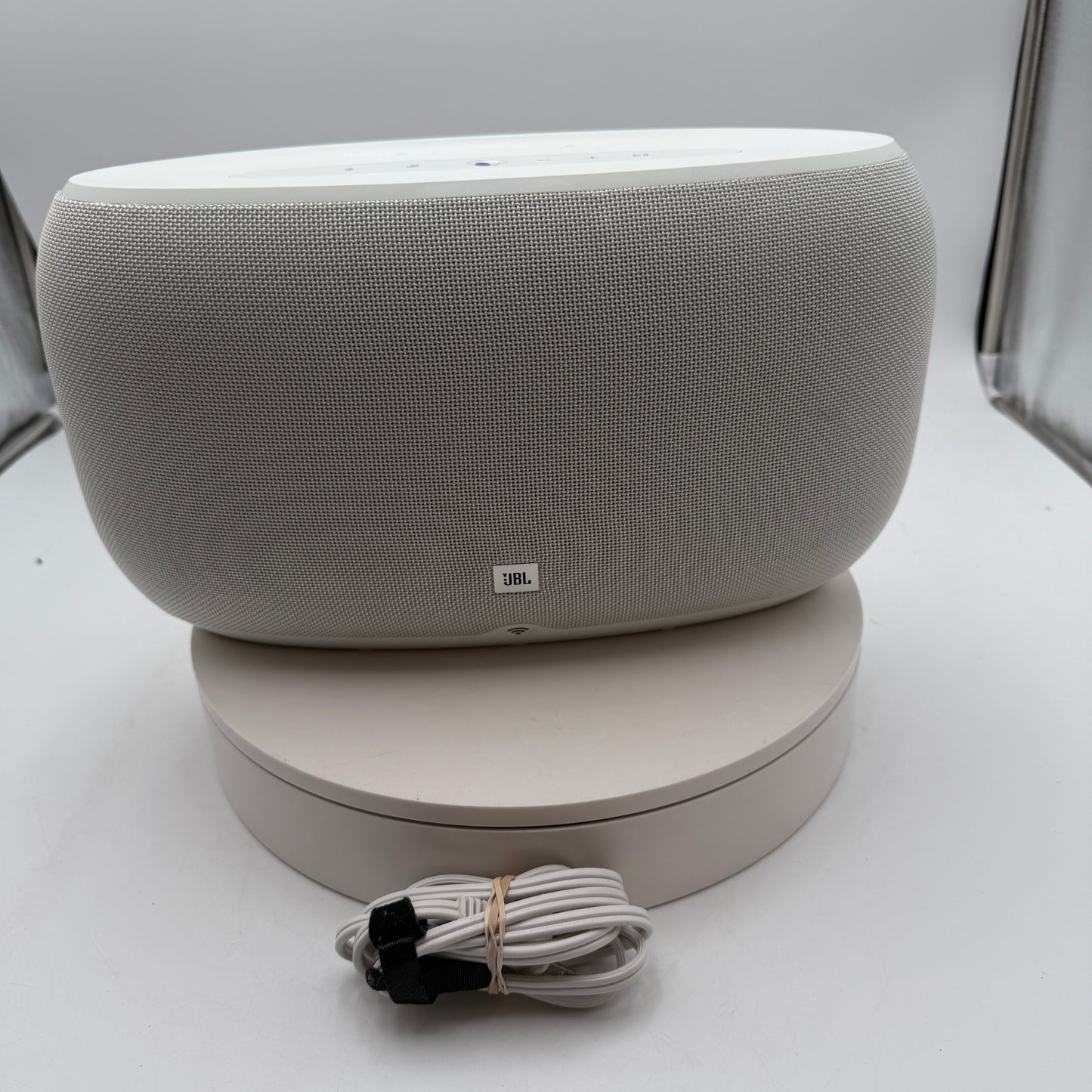 JBL Link 500 Voice-Activated Home Speaker White