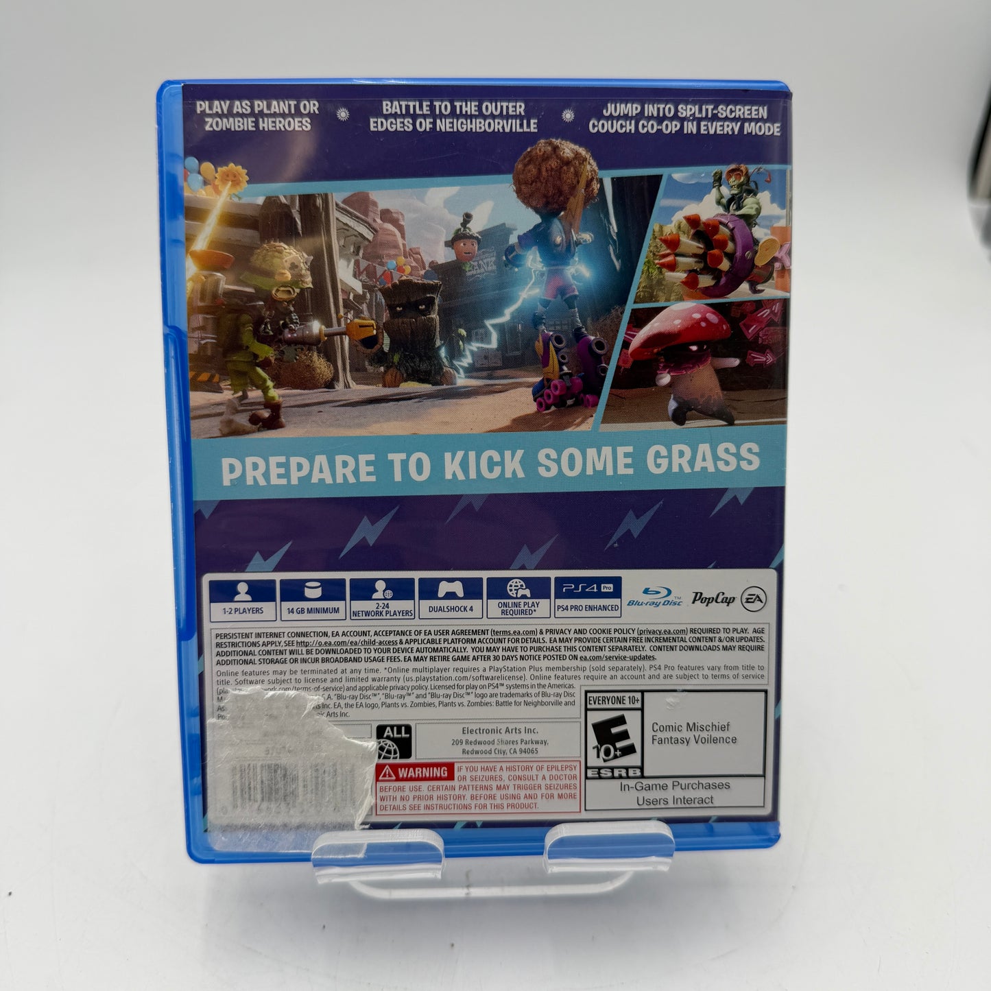 Playstation 4 Plants vs. Zombies: Battle for Neighborville Game with Box