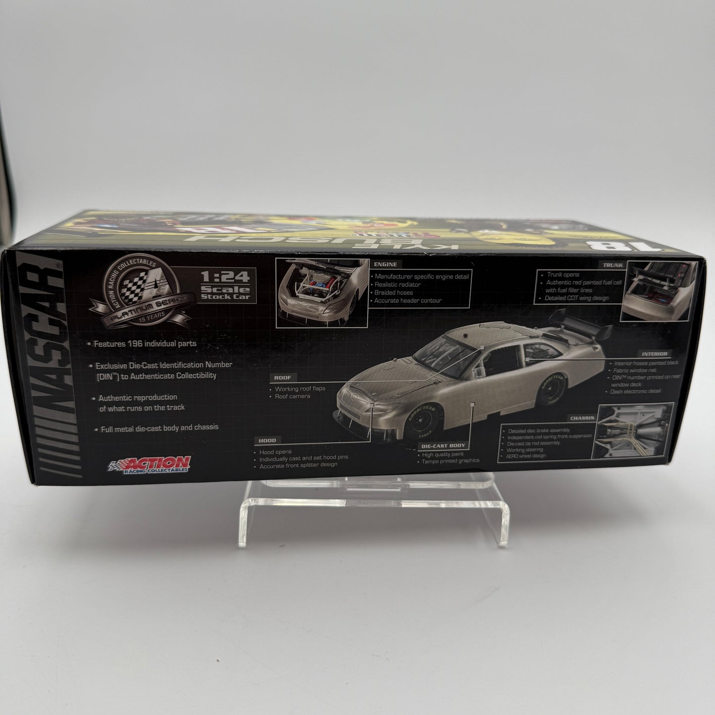 Action Racing 1:24 Kyle Busch #18 M&M’s Fantasy 2008 Camry Limited Edition