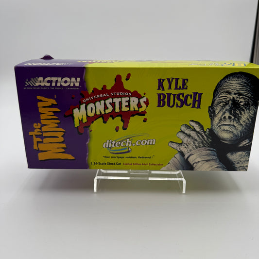 2003 Kyle Busch #87 Universal Monsters 1:24 Diecast Model Car - Action Racing