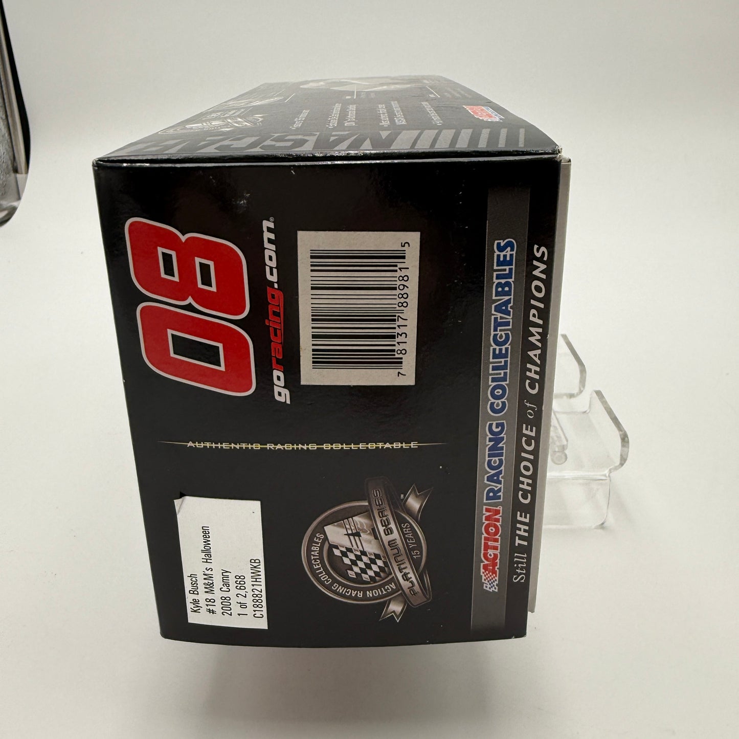 2008 Kyle Busch #18 M&M's Halloween 1:24 Diecast Model Car - Action Racing Collectible