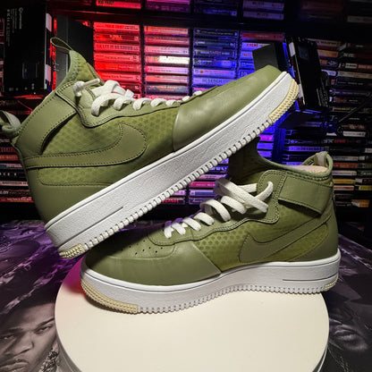 2016  Air Force 1 Ultraforce Mid Palm Green 864014-301