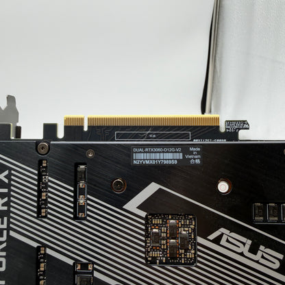 Asus GeForce RTX 3060 OC 12GB GDDR6 Graphics Card - Black