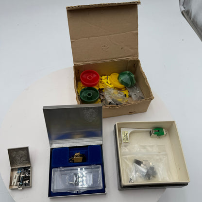 Lot of Untested Vintage Turntable Needles & Stylus Cartridges