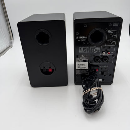 Yamaha HS3 Studio Monitor Speakers with Extras