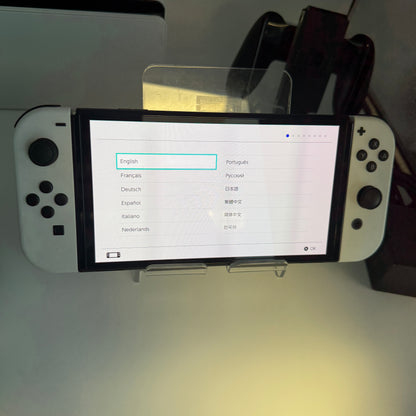 Nintendo Switch OLED (HEG-001) White 32GB w Extras