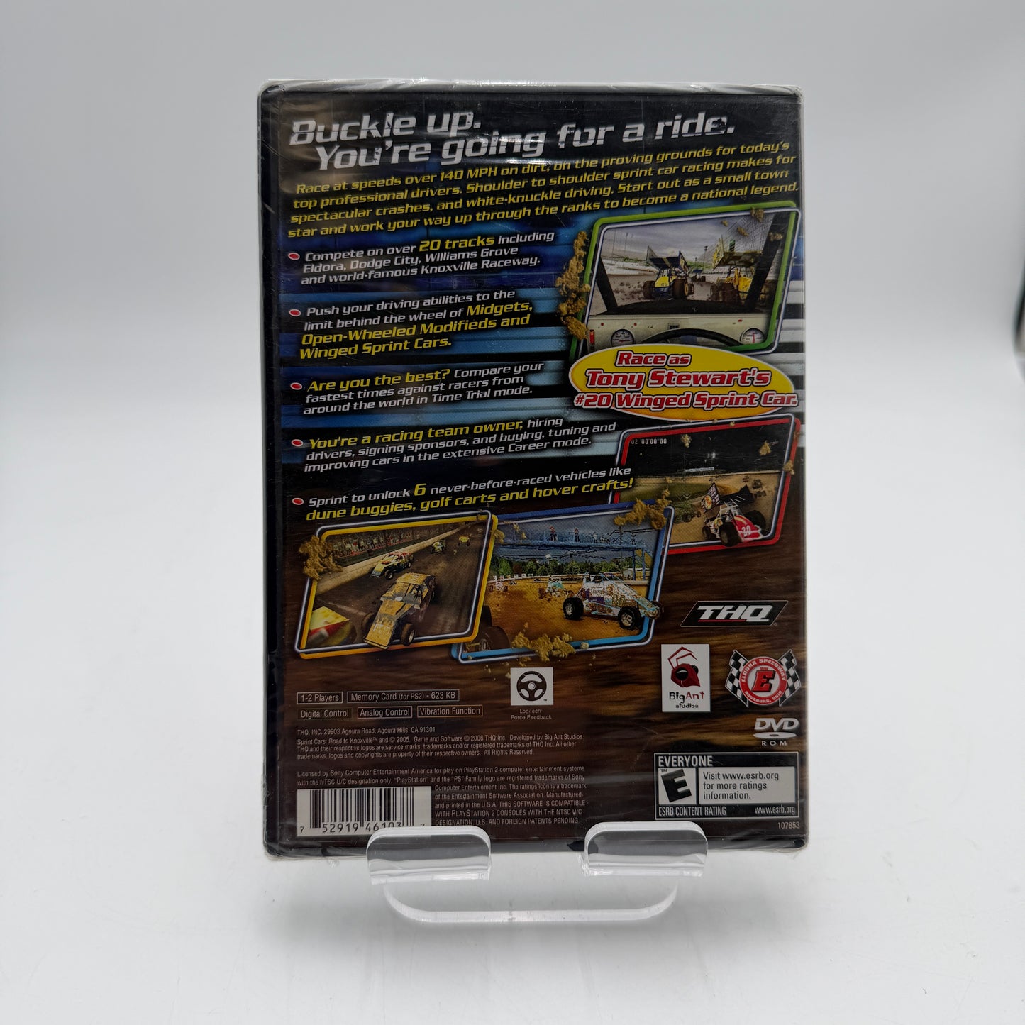 Playstation 2 Sprint Cars Road to Knoxville NIB
