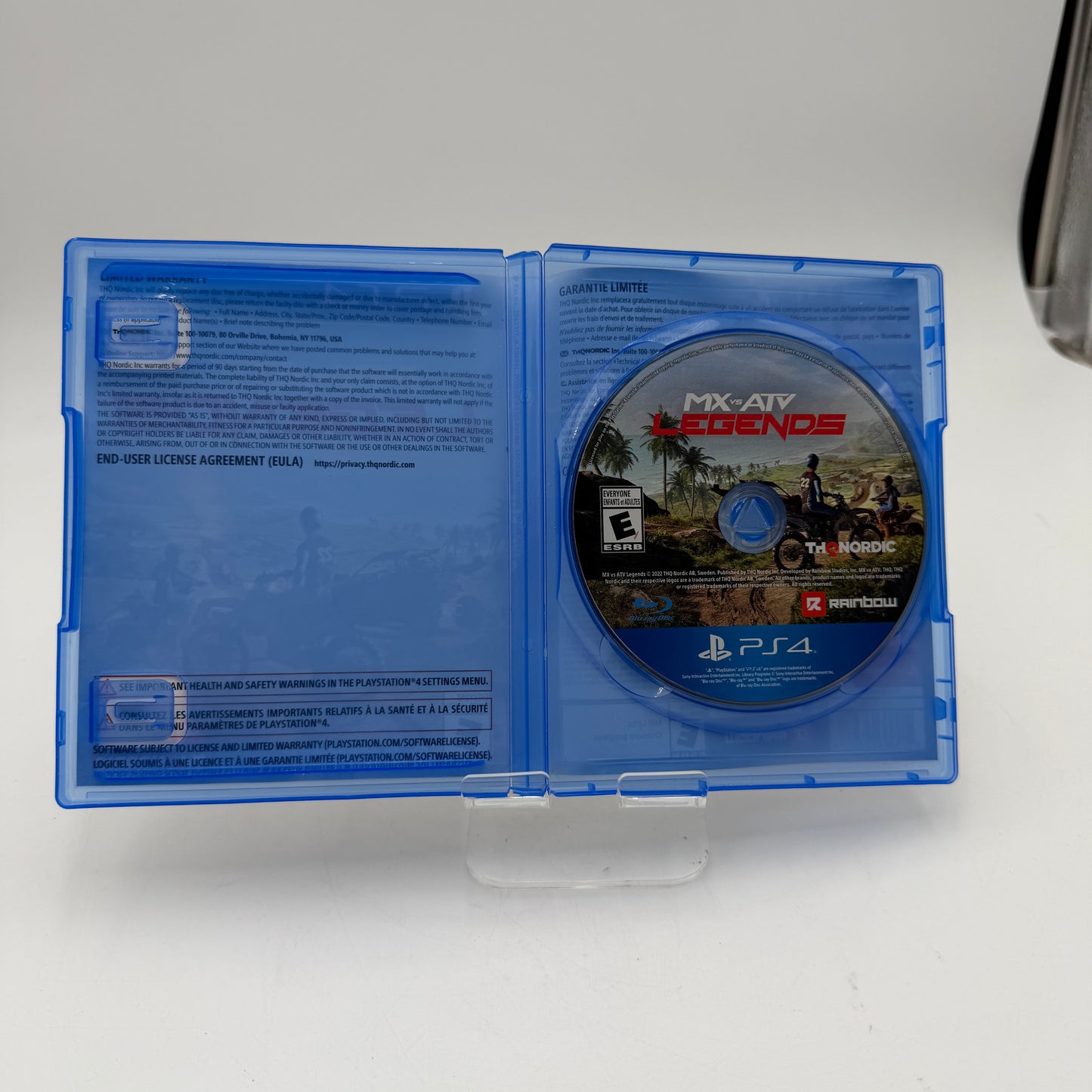 Playstation 4 MX vs. ATV Legends Video Game - Used With Box