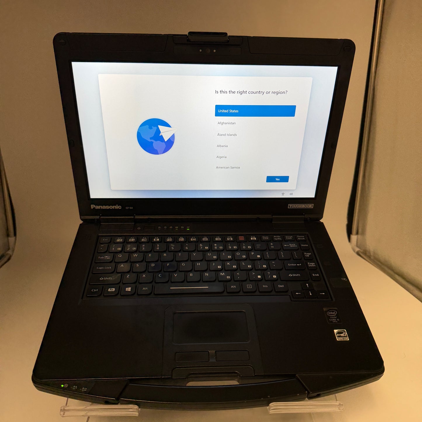 Panasonic Toughbook CF-54 15 Inch i5 5300U 16GB 512GB Black Laptop