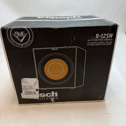 Klipsch R-12SW Subwoofer Black New In Box