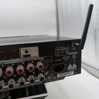 Marantz NR1710 AV Surround Receiver with Remote - Black