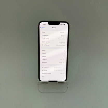 Apple iPhone 13 Pro 256GB Space Gray Unlocked - Used