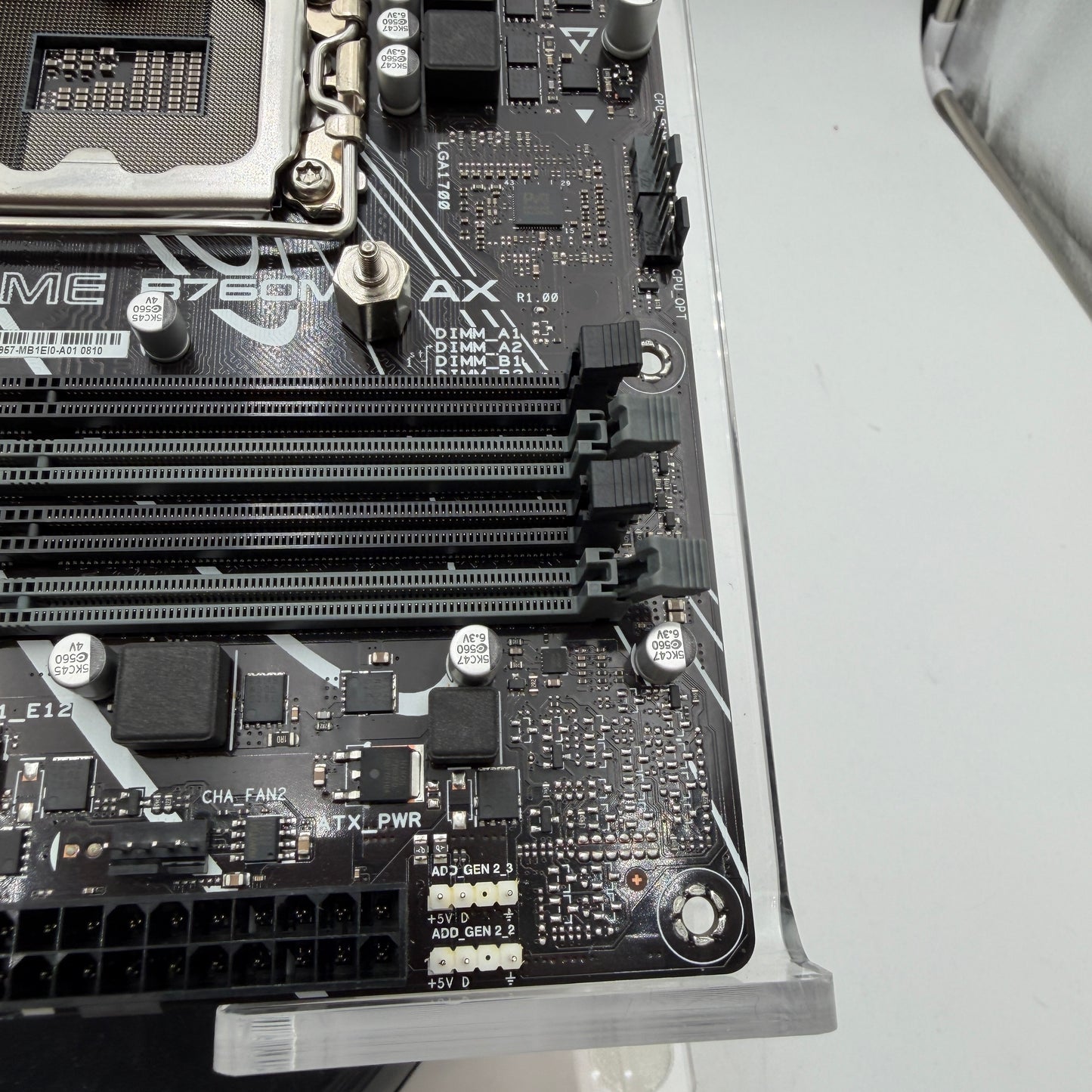 ASUS PRIME B760M-A AX LGA 1700 mATX Intel DDR5 Motherboard