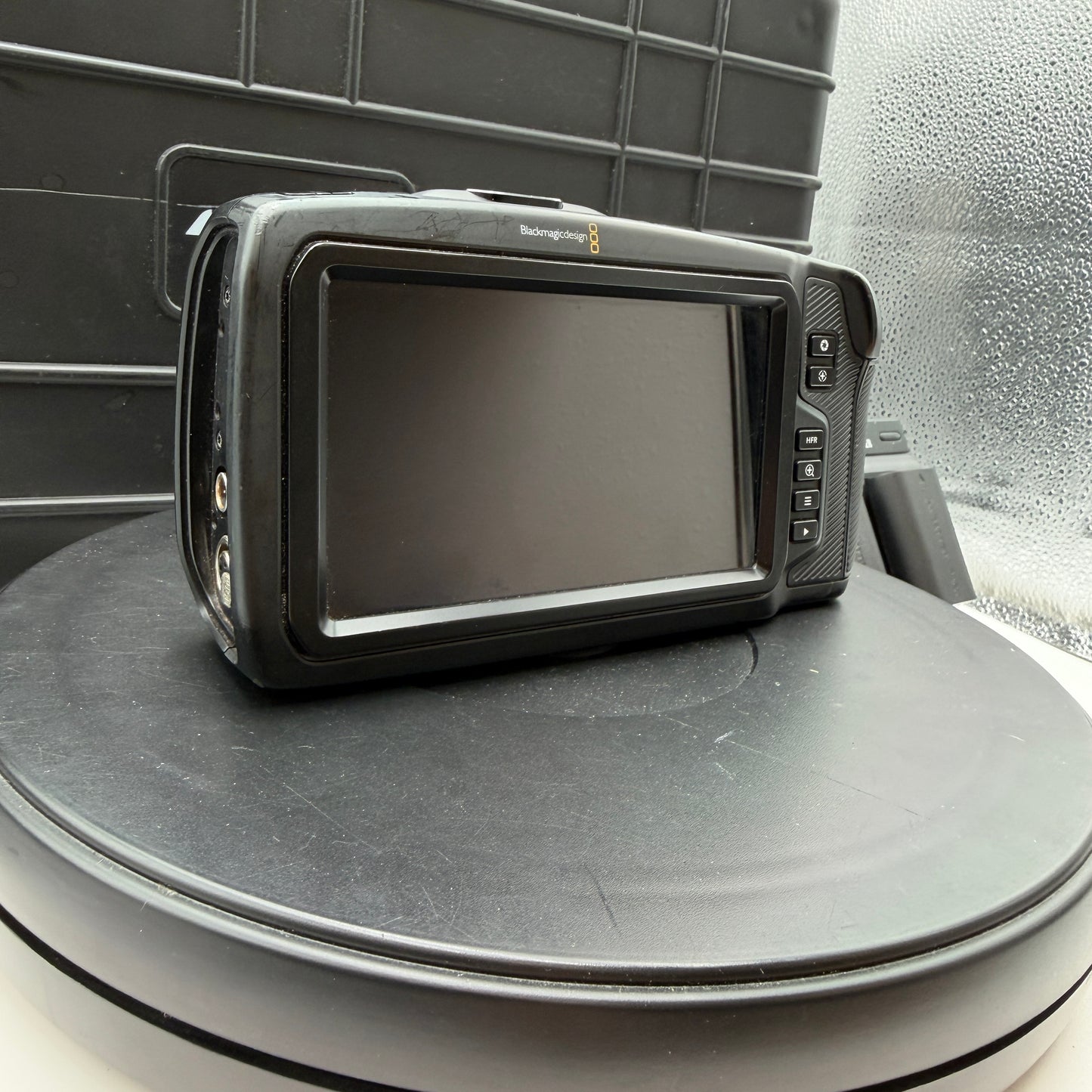 Blackmagic Pocket Cinema Camera 4K 2018 w/ 3 Batteries, Cage, Flight Case