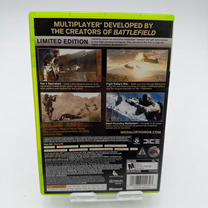Xbox 360 Medal of Honor Video Game with Box and Manual