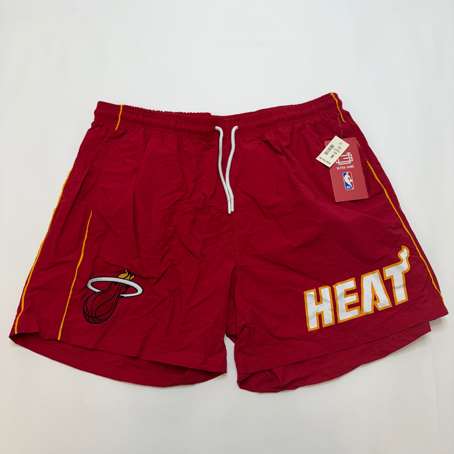NWT NBA Miami Heat Ultra Game Men's Basketball Shorts - XL, Red