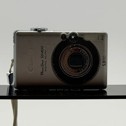 Canon Powershot SD400 Digital ELPH Silver 10 MP