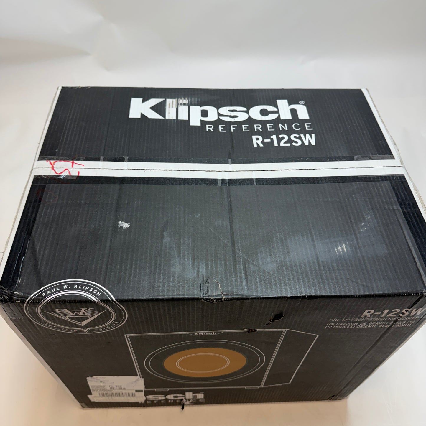 Klipsch R-12SW Subwoofer Black New In Box
