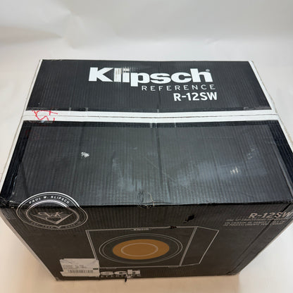 Klipsch R-12SW Subwoofer Black New In Box