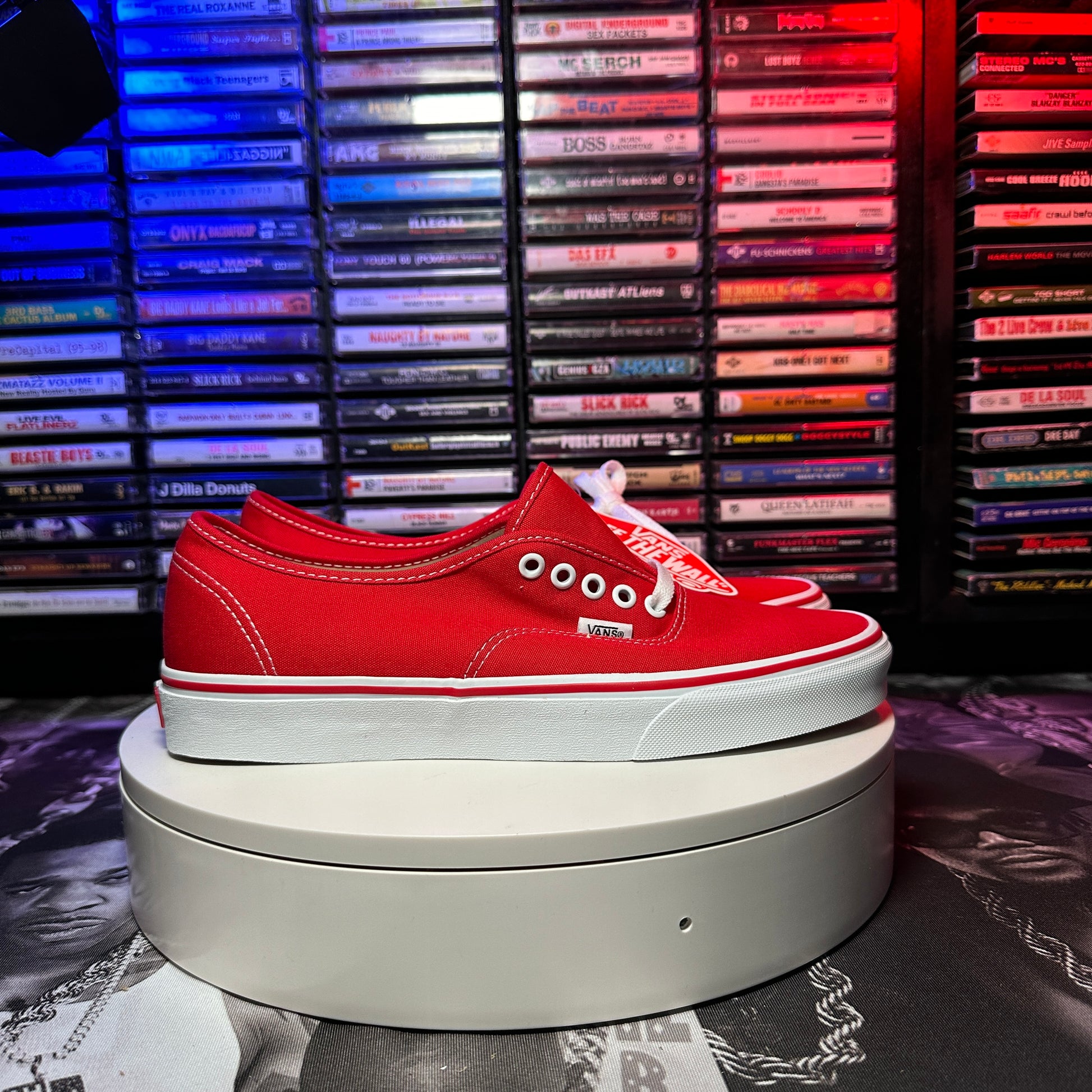 New Vans Authentic Red VN000EE3RED - Main Image