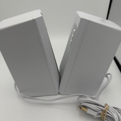 Redragon GS520W RGB Desktop 2.0 Stereo Speakers - White
