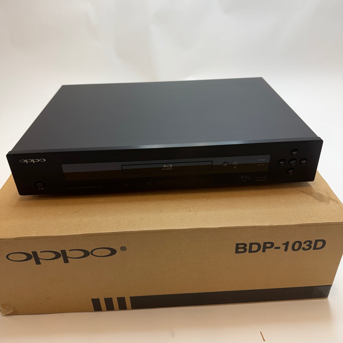OPPO BDP-103D Blu-Ray Disc Player Black Used With Box