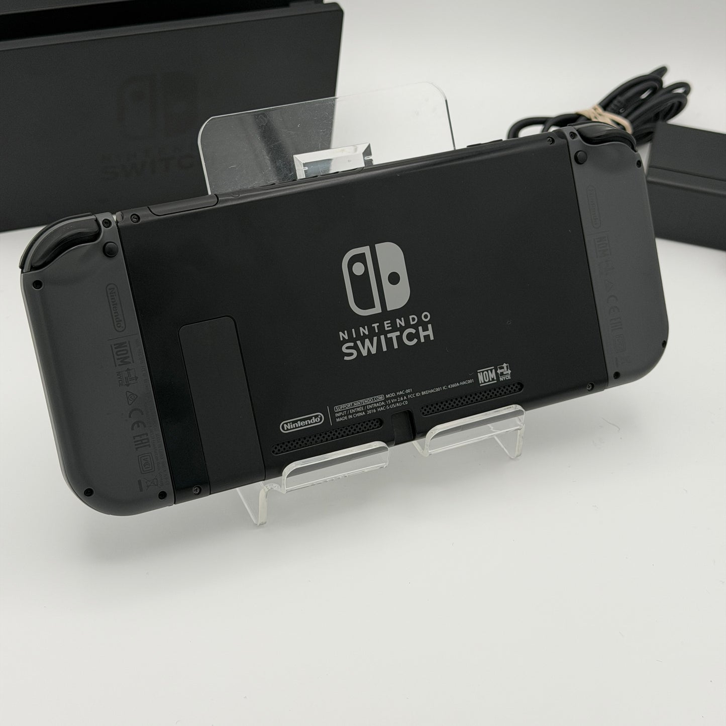 Nintendo Switch HAC-001 Handheld Video Game Console Black 32GB Used