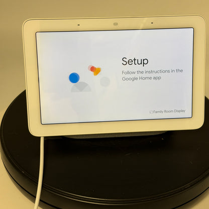 Google Nest Hub 1st Gen Smart Home Assistant H1A Black w/ Power Supply