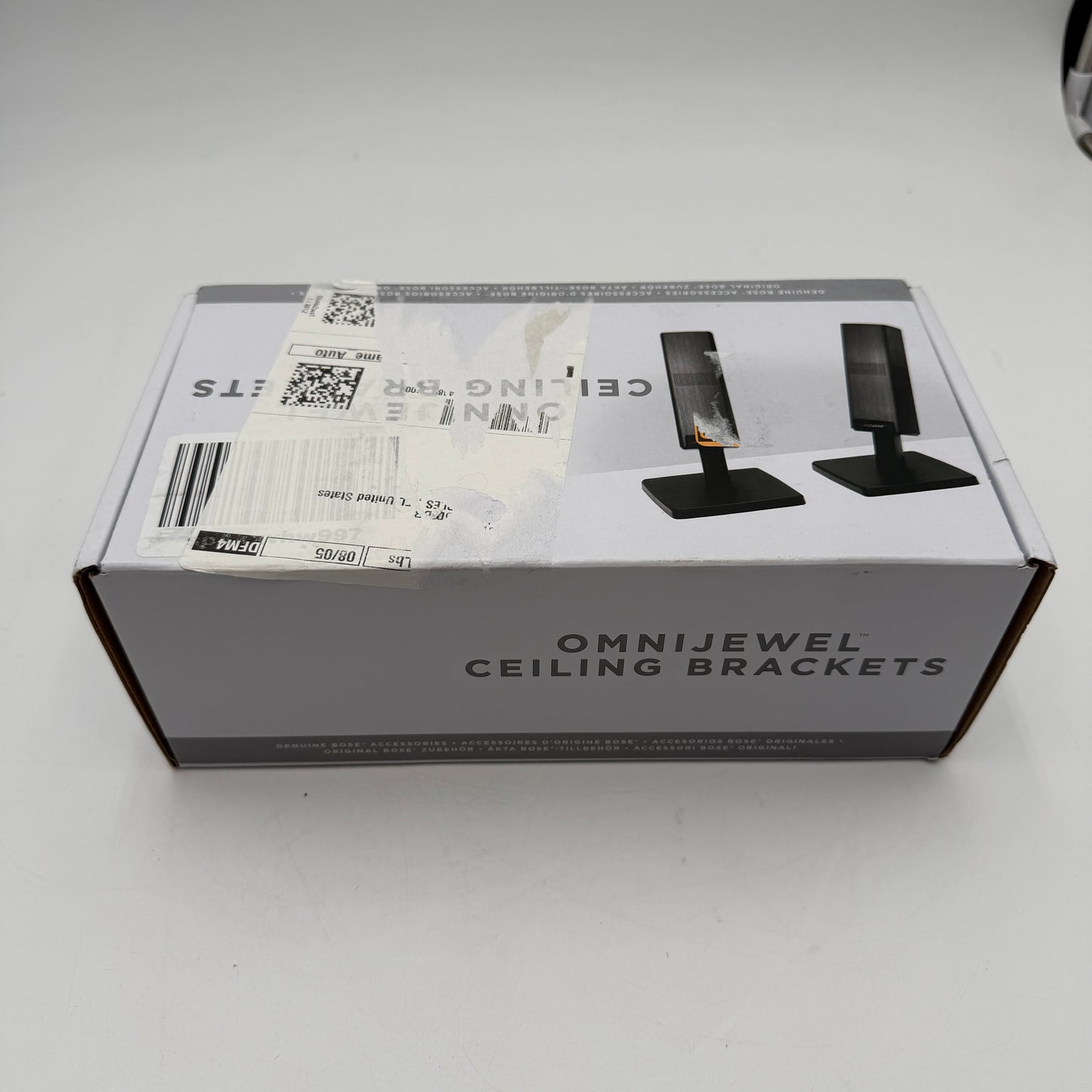 Bose OmniJewel Ceiling Brackets for Bose Surround 700 Speakers Black Open Box