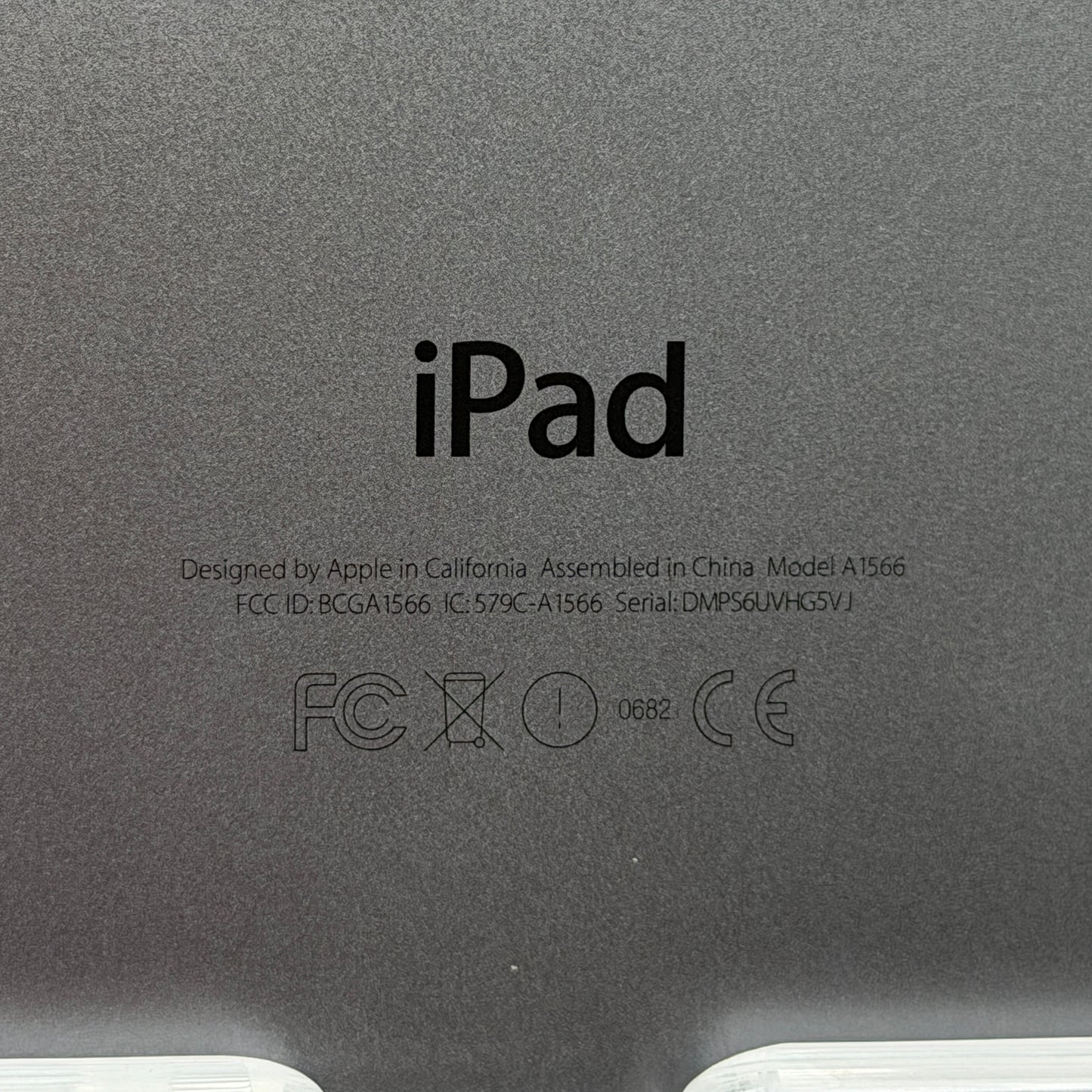 Apple iPad Air (2nd Gen) A1566 Silver 64GB READ